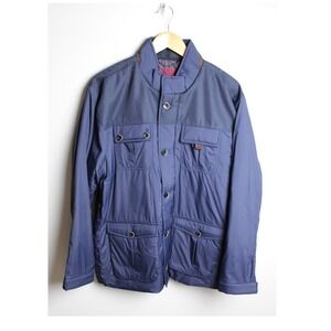 NEW UNTUCKit Lightweight Navy Blue‎ Nylon Jacket Coat Women's XL - RODIER